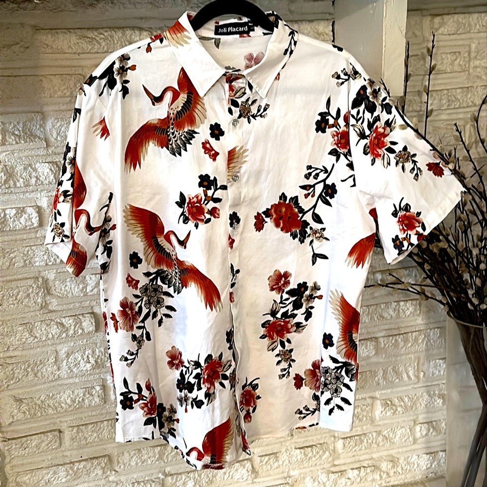 $35 for all three or $15 ea practically new Hawaiian Shirts.